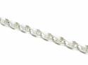 Silver Tulip Bracelet 8 1/2 Inch