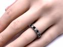 18ct Sapphire & Diamond Eternity Ring