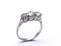 Platinum Diamond 3 Stone Ring Est 1.60