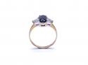 9ct Yellow Gold CZ 3-Stone Ring