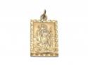 9ct Yellow Gold St.Christopher Pendant