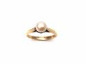 9ct Yellow Gold Pearl Ring