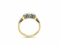 9ct Yellow Gold Diamond 3 Stone Ring