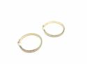 9ct Yellow Gold Hoop Earrings 30mm