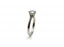 Platinum Diamond Solitaire Ring