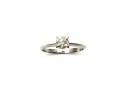 18ct Diamond Solitaire Ring Est 0.33ct