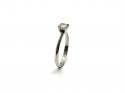 18ct Diamond Solitaire Ring Est 0.33ct