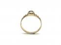 9ct Yellow Gold Blue Topaz Ring