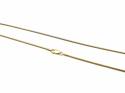 9ct Yellow Gold Snake Chain 18 Inch