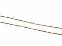 9ct Yellow Gold Box Chain 16 Inch