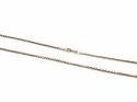 9ct Yellow Gold Box Chain 16 Inch