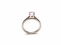 Platinum Diamond Solitaire Ring