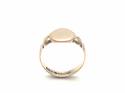 9ct Rose Gold Signet Ring Birm 1942