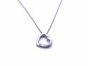 9ct Diamond Heart Pendant & Chain