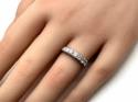 18ct White Gold Diamond 7 Stone Ring