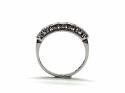 18ct White Gold Diamond 7 Stone Ring