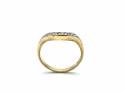 9ct Yellow Gold CZ Shape Eternity Ring