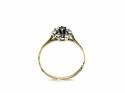 9ct Yellow Gold Sapphire & Diamond Ring