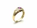 18ct Ruby & Diamond Heart Ring