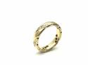 18ct Yellow Gold Diamond Band