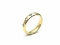 18ct Yellow Gold Diamond Band