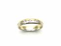 18ct 2 Colour Gold Diamond Band