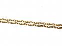 9ct Yellow Gold Trace Chain 26 Inch
