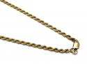 9ct Yellow Gold Rope Chain 16 Inch