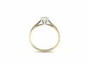 9ct Yellow Gold Diamond Solitaire Ring