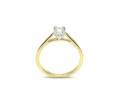 18ct Yellow Gold Diamond Solitaire Ring