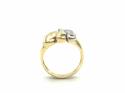 18ct Yellow Gold Diamond Elephant Ring
