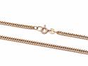 9ct Yellow Gold Flat Close Curb Necklet