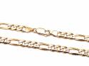 9ct Yellow Gold Figaro Necklet 20 Inch
