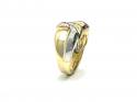 18ct Three Colour Fancy Ring
