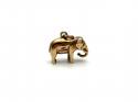 9ct Yellow Gold Elephant Charm