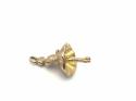 9ct Yellow Gold Ballerina Charm