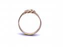 18ct Yellow Gold Four Strand Knot Ring