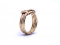 18ct Yellow Gold Four Strand Knot Ring