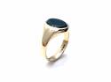 9ct Yellow Gold Bloodstone Ring