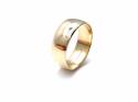 9ct Yellow Gold Plain Wedding Ring