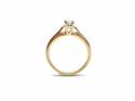 18ct Yellow Gold Diamond Solitaire Ring