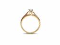 18ct Yellow Gold Diamond Solitaire Ring