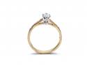 18ct Yellow Gold Diamond Solitaire Ring