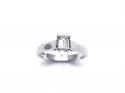 Platinum Diamond Solitaire Ring