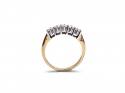 18ct Yellow Gold Diamond 5 Stone Ring