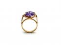 14ct Synthetic Sapphire Ring