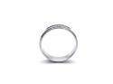 9ct White Gold Diamond Wedding Ring