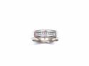 9ct White Gold Diamond Wedding Ring