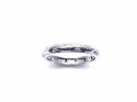 9ct White Gold Diamond Wedding Ring