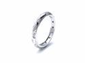 9ct White Gold Diamond Wedding Ring